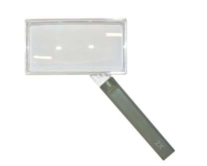 Handheld Magnifier with Flat ABS Handle - Image 4