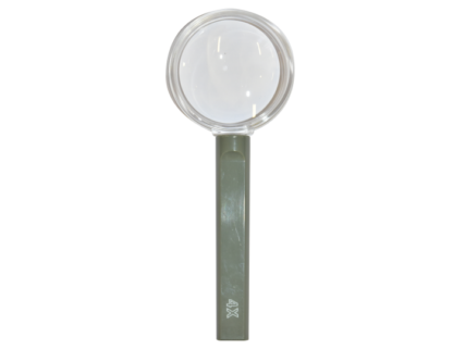 Handheld Magnifier with Flat ABS Handle - Image 2